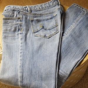 Ann Taylor LOFT Slim Boot Cut Jeans Women's Size 0